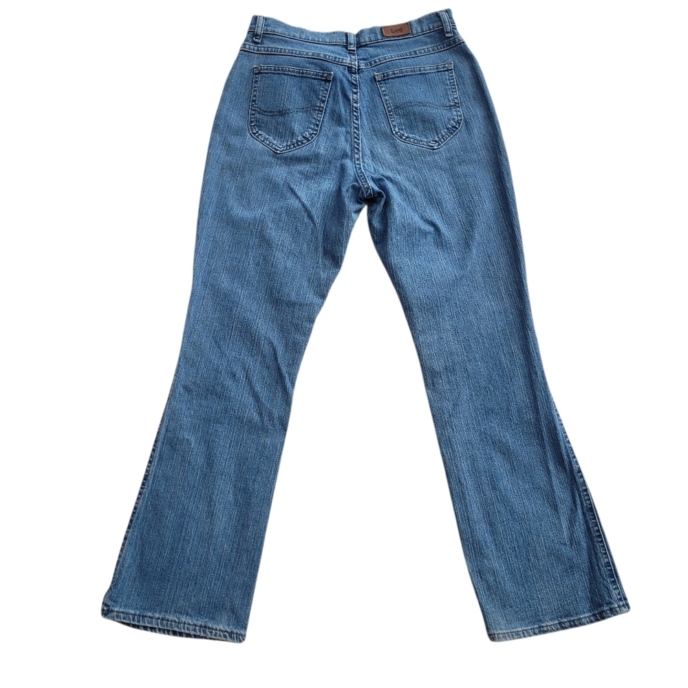 Lee Classic Blue Women's Bootcut Jeans size 10 - Picture 2 of 6